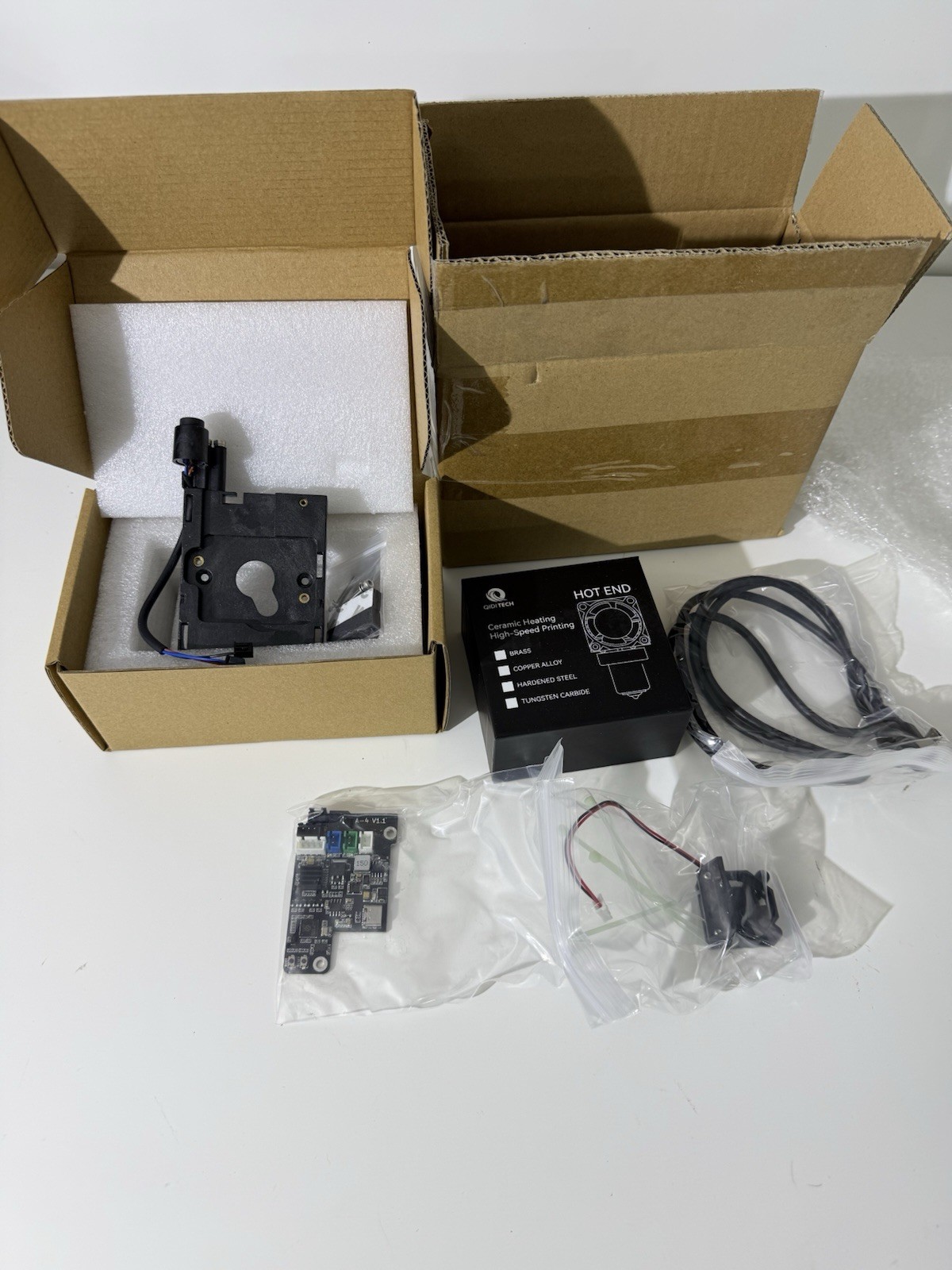 NEW QIDI TECH Hotend Upgrade Kit Hot End Ceramic Heating Rod Print Head Carriage