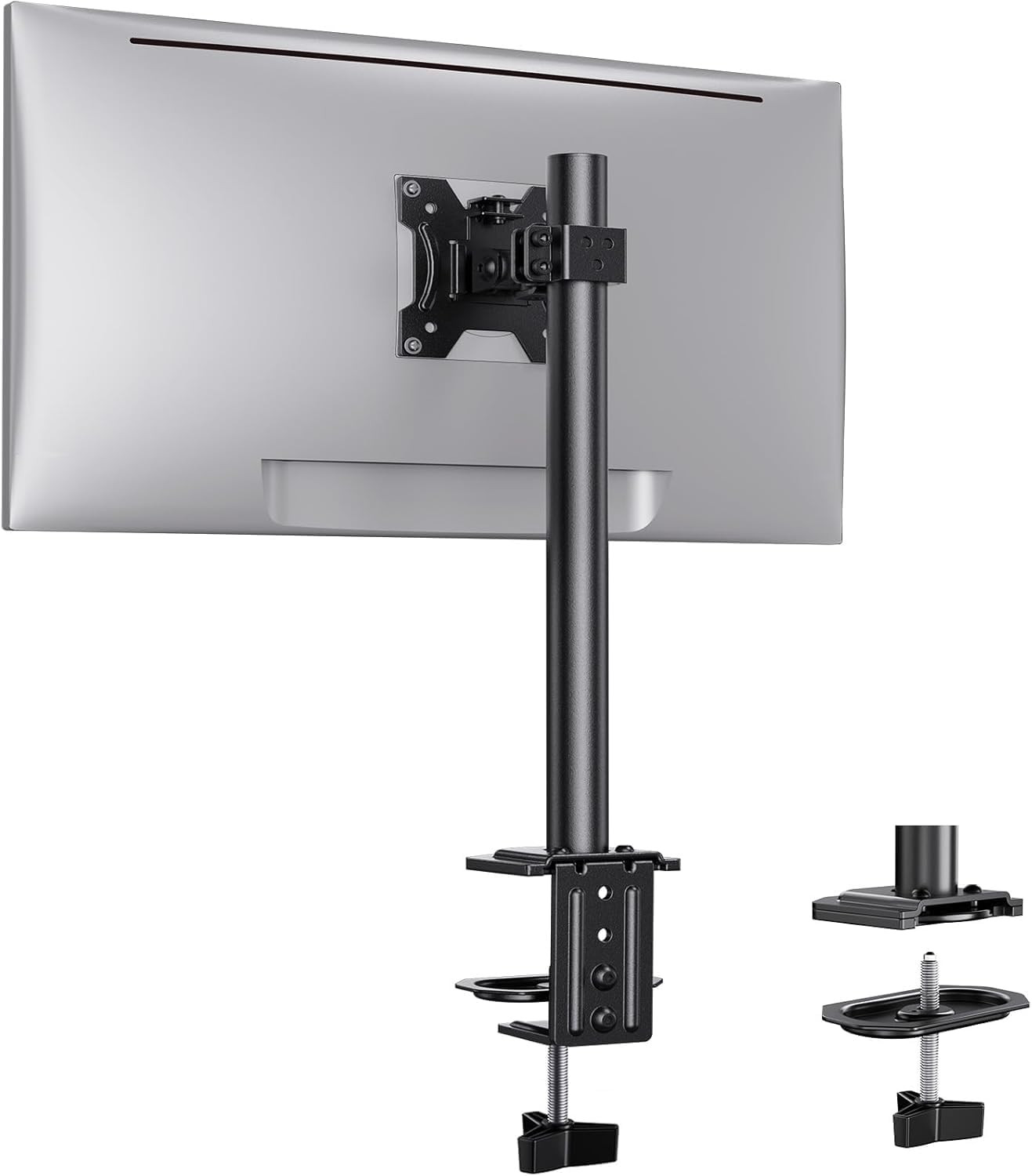Single Monitor Mount for 13-32 Inch Screens,17.6 Lbs Capacity