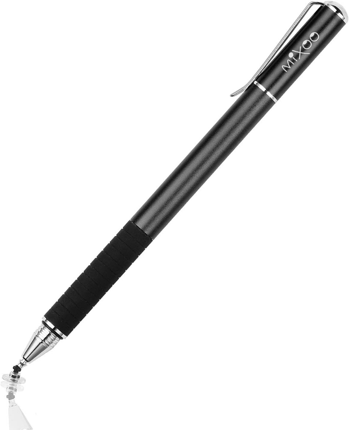 Stylus Pen for Touchscreen, 2-In-1 Disc and Fiber Tip Sensitivity