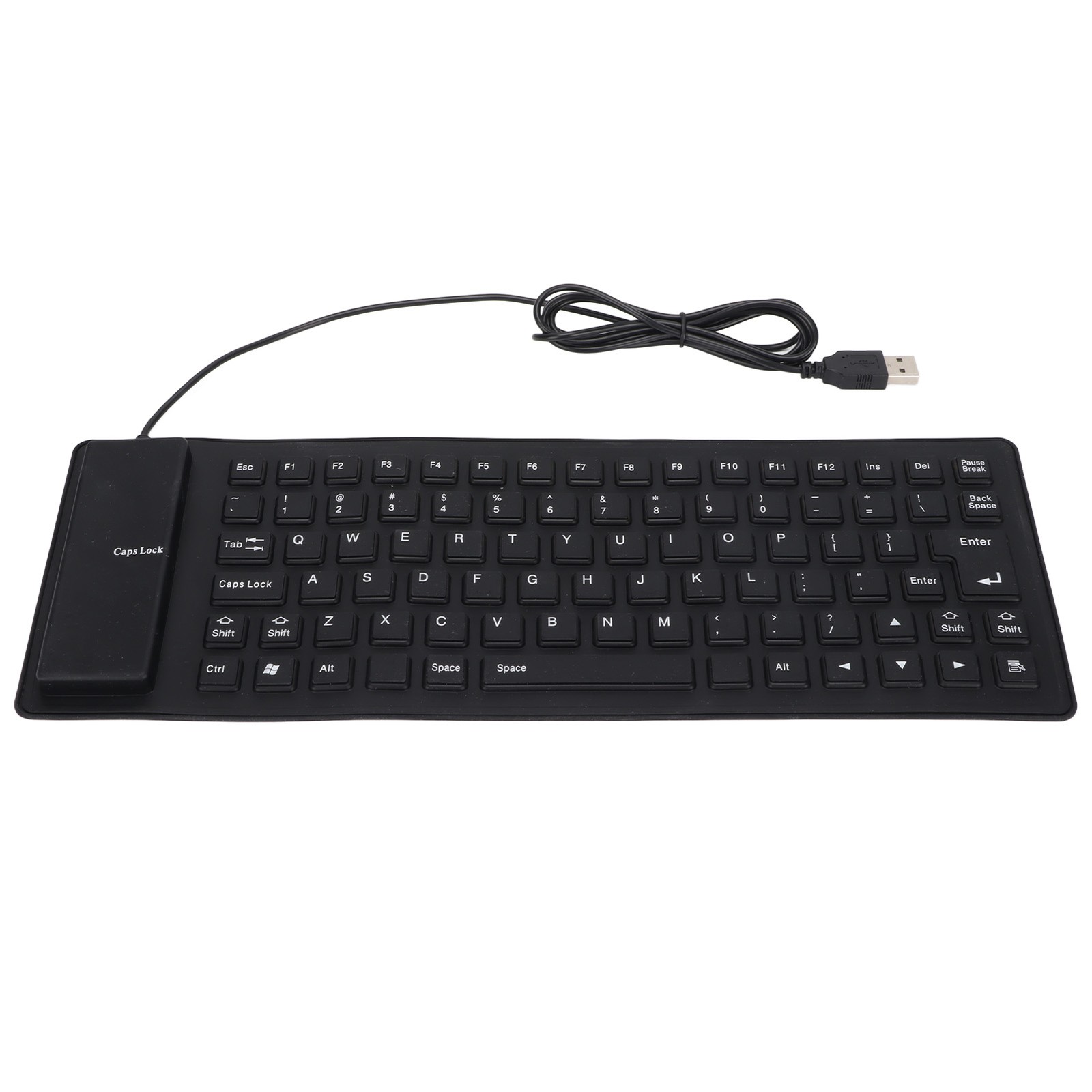 Silicone Keyboard Fully Sealed Design Lightweight Portable Silent Soft