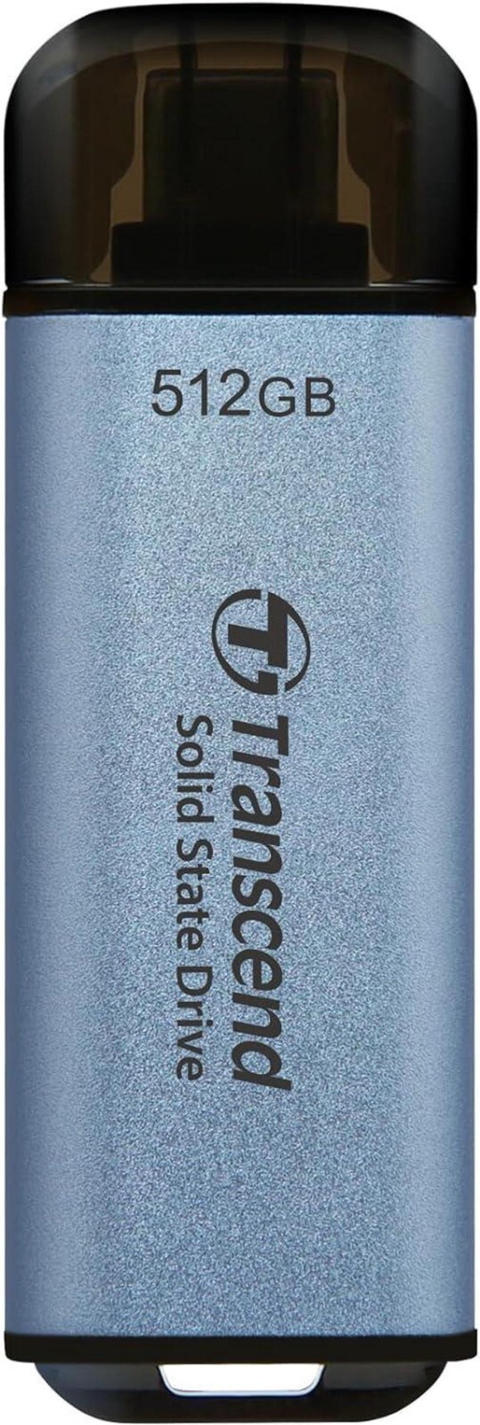Transcend 512GB Portable SSD ESD300C USB Blue Model TS512GESD300C