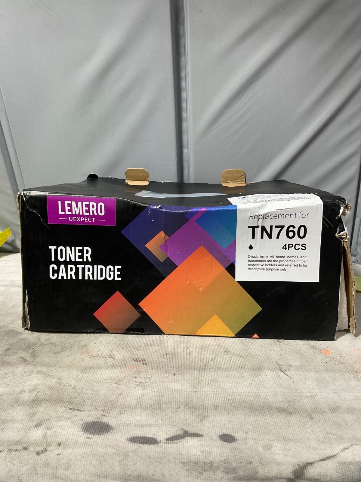 +Lemero Uexpect Toner Cartidge Replacement for TN760 4Pcs