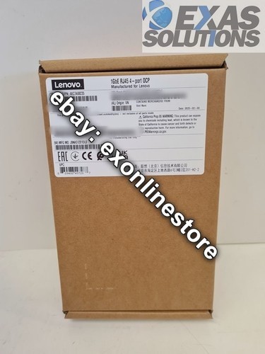 4XC7A08235 - ThinkSystem Broadcom 5719 RJ45 4-port OCP Ethernet Adapter