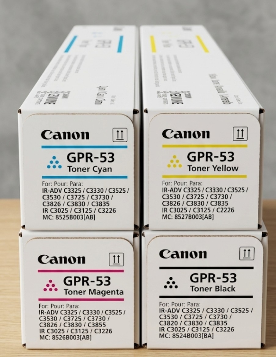 GPR-53 GENUINE CANON TONER - FULL SET