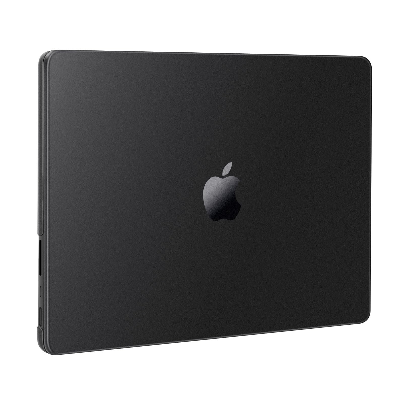 MOSISO Compatible with MacBook Pro 14 inch Case M5 2026 M4 Space Black Clear 