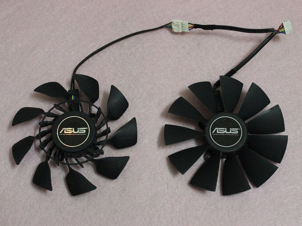 95mm GTX780 GTX780TI R9 280X 290 290X Dual Fan Replacement T129215SU 5Pin