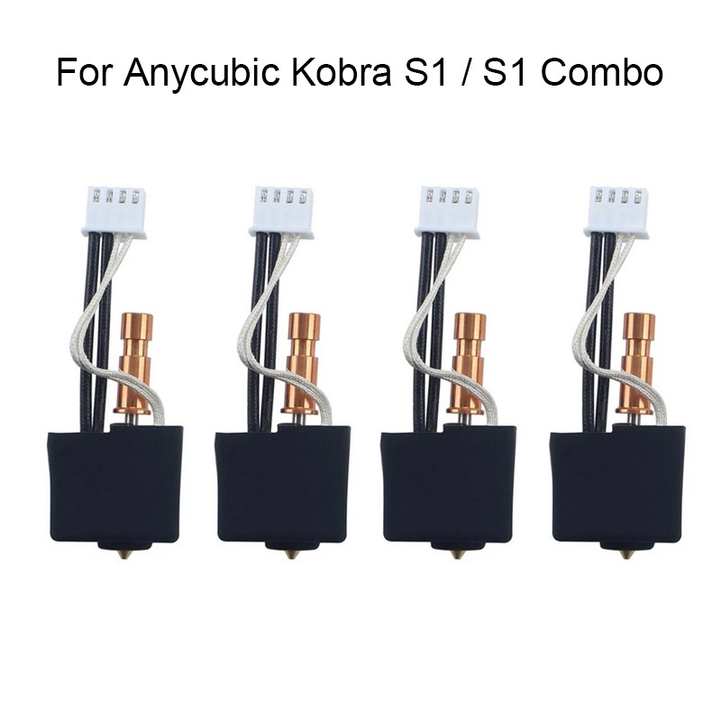 3D Printer for Anycubic Kobra S1 S1C S1 Combo Hotend Kit Nozzle Parts 1/2/4 PCS