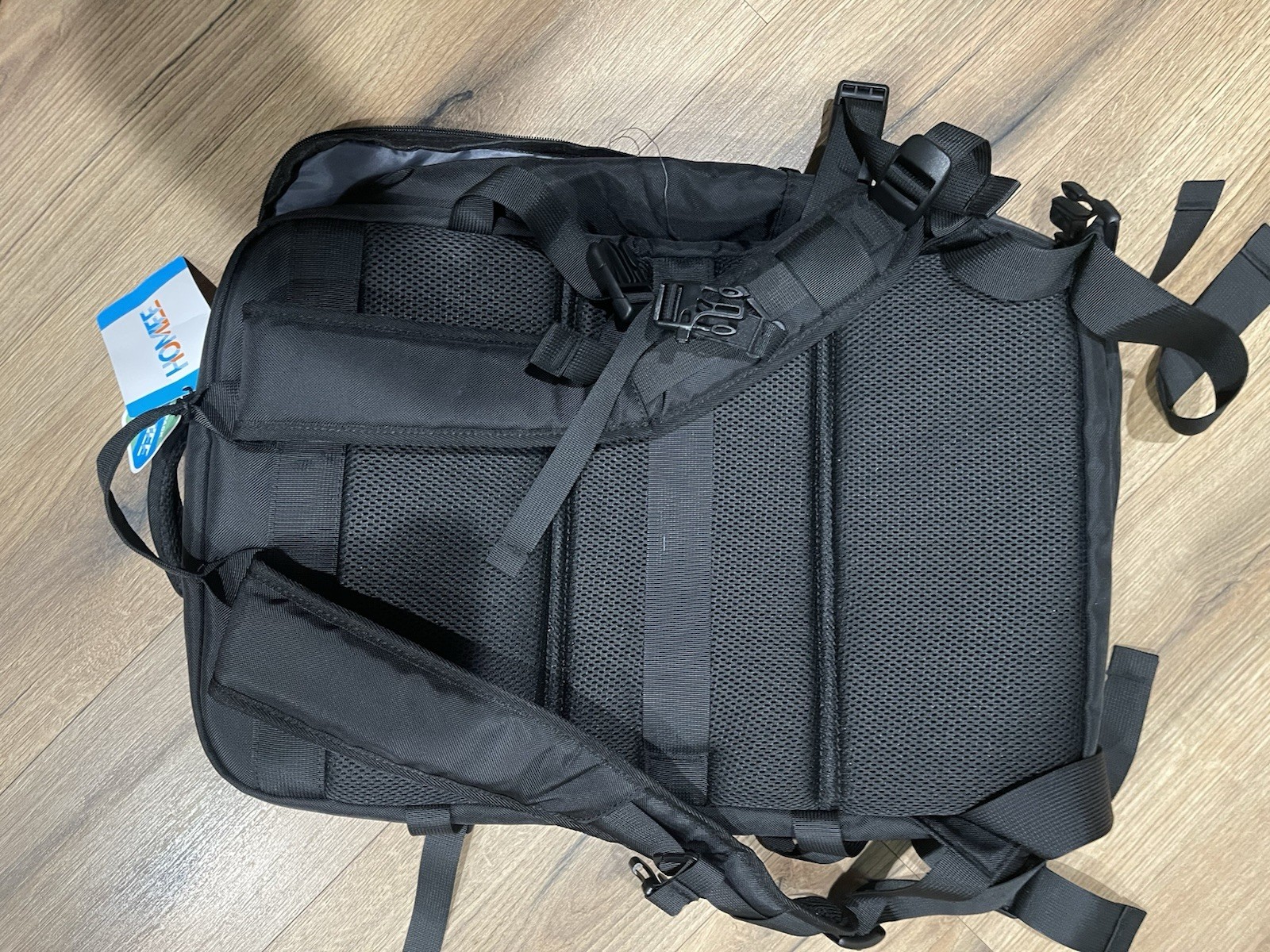 HOMIEE Travel Backpack Carry on Personal Item Laptop Bag Airlines Black (NWOT)