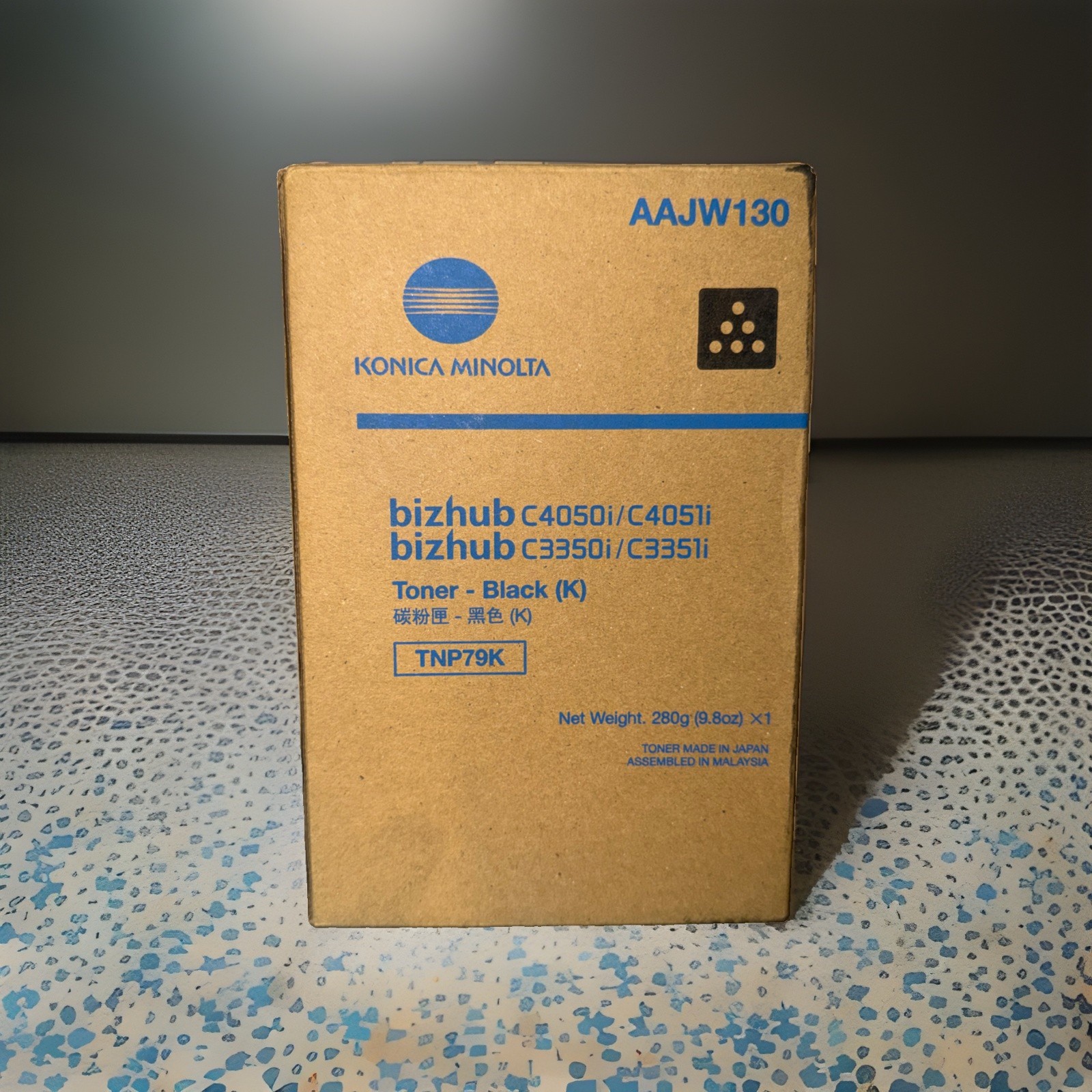 Konica Minolta Bizhub C4050i/C405i C335i/C335i Toner Black AAJW130 TNP79K