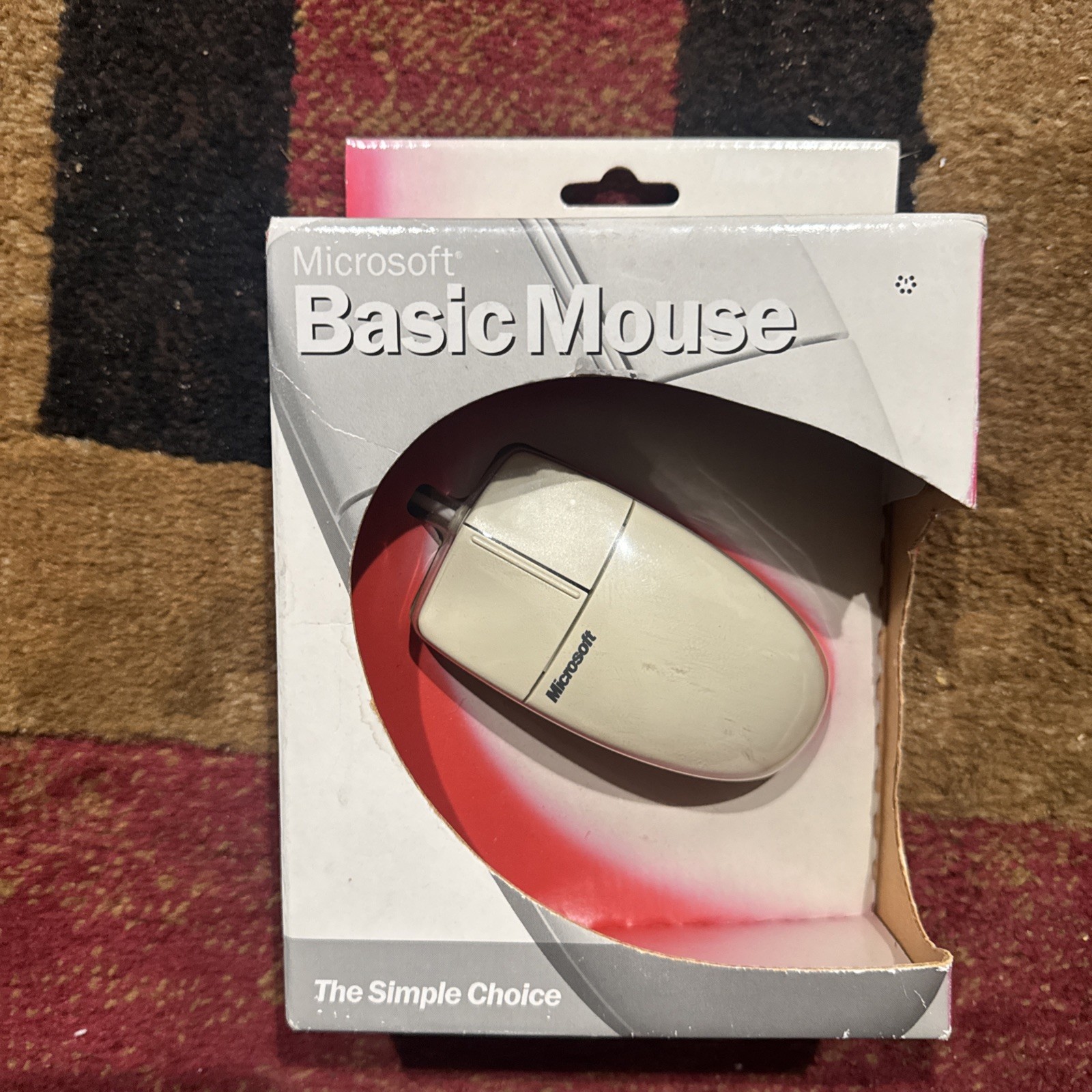 Microsoft Basic Mouse new sealed never opened