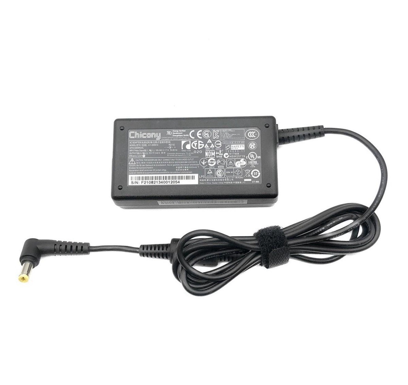 ACER A18-065N3A 19V 3.42A 65W Genuine Original AC Power Adapter Charger New