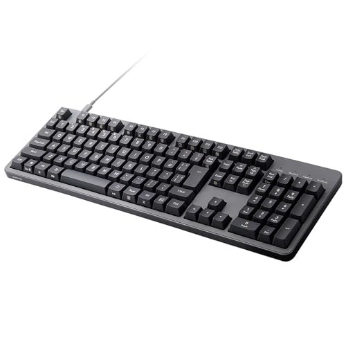Elecom TK-MC50UKLGY/EC Mechanical Keyboard  Wired Full Size  N Key Rollover