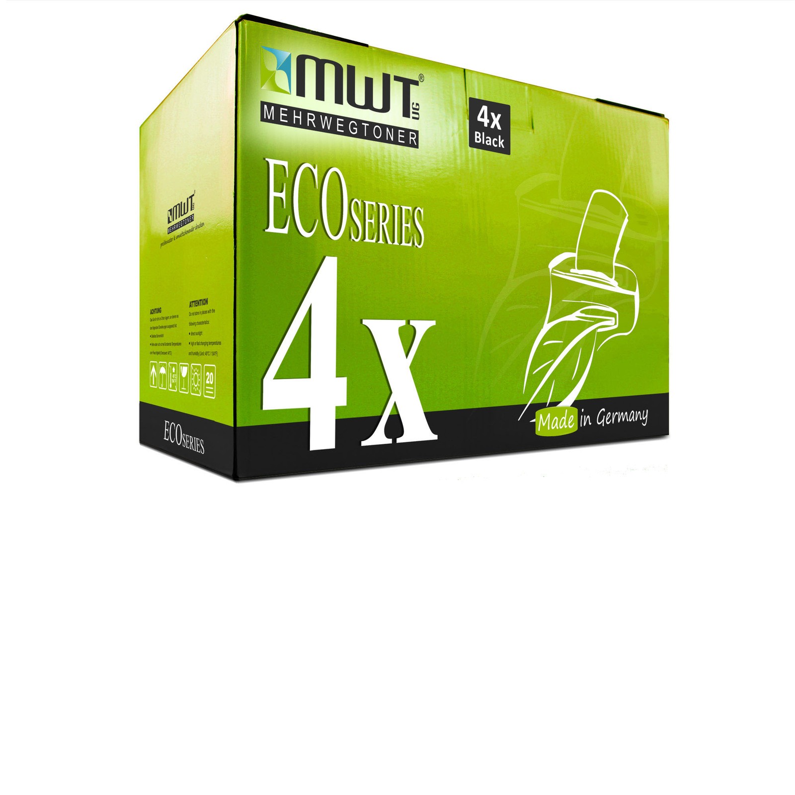 4x MWT ECO Drum for DK170 Kyocera ECOSYS FS-1320 D FS-1320 DN FS-1370 DN
