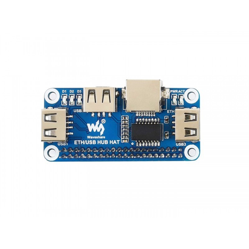 Raspberry Pi Zero 2W GPIO Ethernet USB HAT Case Power Supply Kit NEW