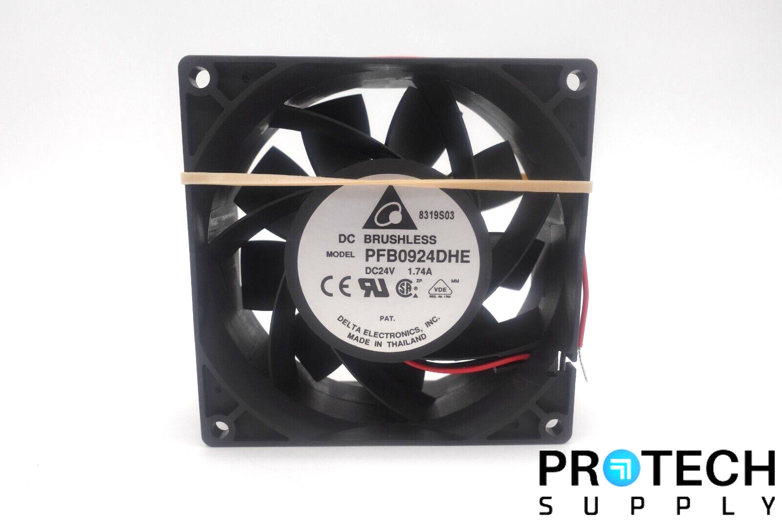 Delta 2-Wire Cooling Fan 24V 1.74A PFB0924DHE with WARRANTY
