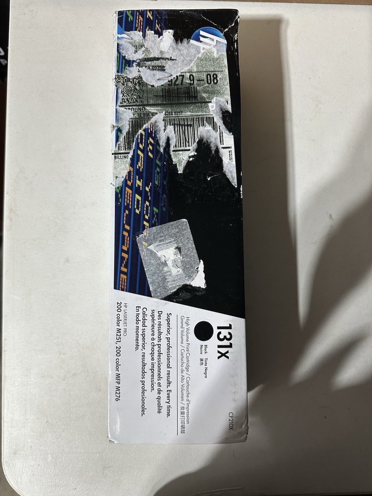 HP 131x CF210X Black High Yield Toner Cartridge LaserJet Pro 200 color M251 M276