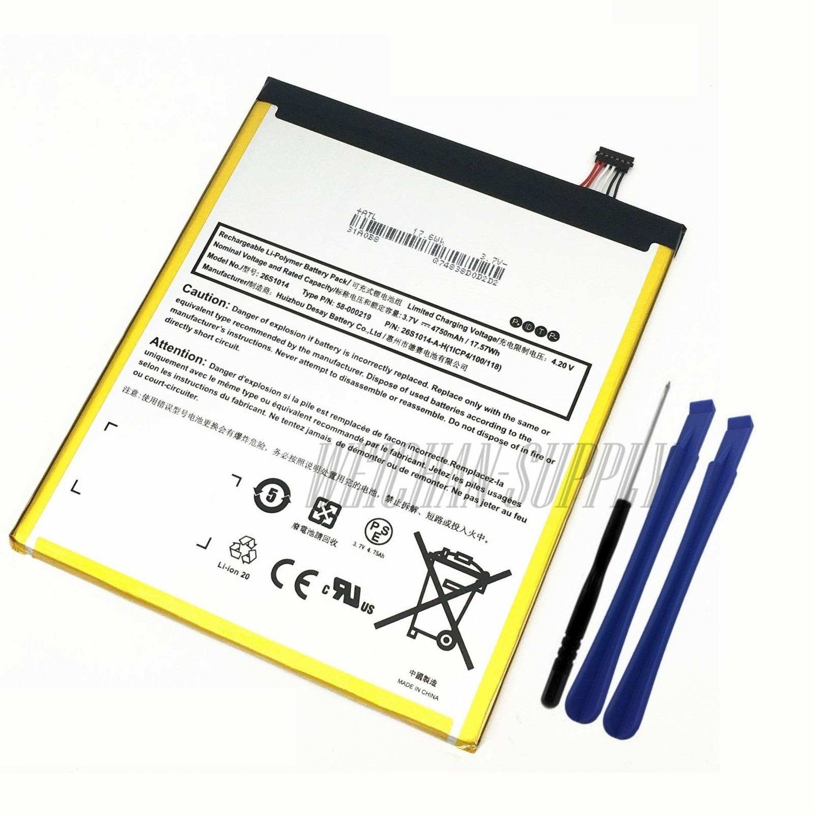 Genuine Battery For Amazon Fire HD 8 7th/8th/10th Gen SX0340T SX034QT L5S83A