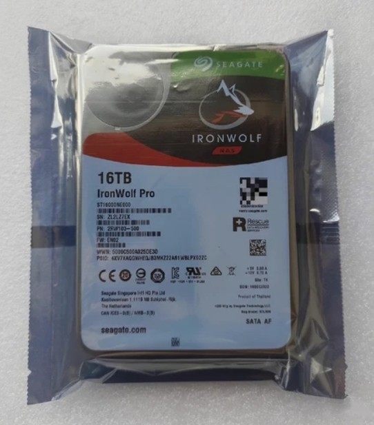 NEW Seagate IronWolf Pro 16TB 7200rpm 3.5" SATA III NAS Hard Drive ST16000NE000