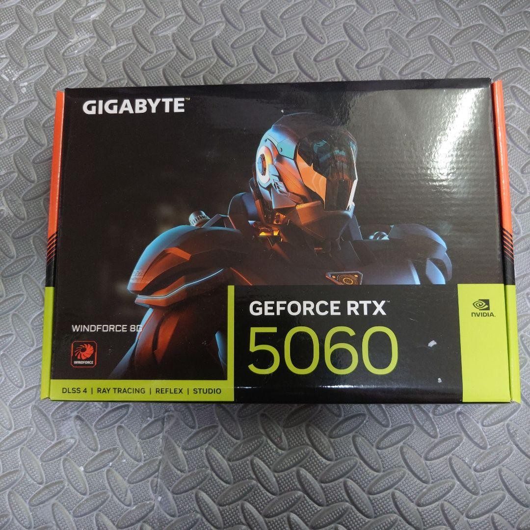 GIGABYTE GeForce RTX 5060 GV-N5060WF2-8GD Gaming Video Card Used