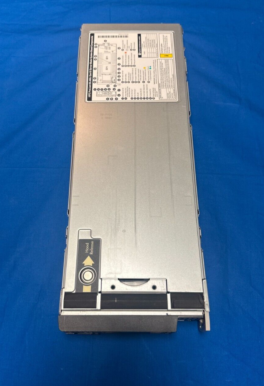 P09524-B21 HPE ProLiant BL460c  G10 V6 Chassis 2SFF Blade P11566-001 2 heatsink
