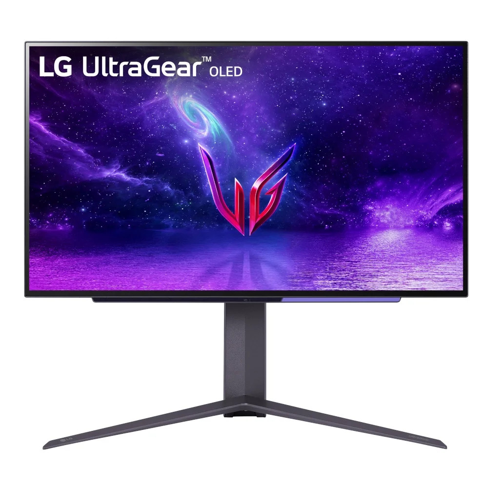 LG 27" UltraGear™ OLED Gaming Monitor QHD with 240Hz Refresh Rate - 27GR95QE-B
