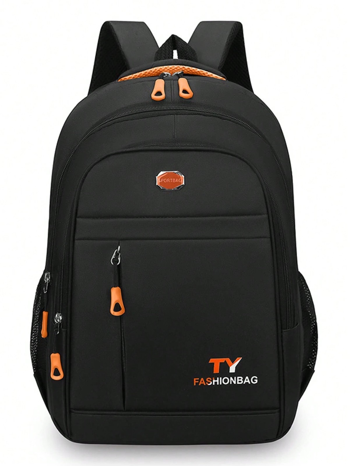 Business Laptop Backpack Large Capacity Travel School Computer Bag Green Orange