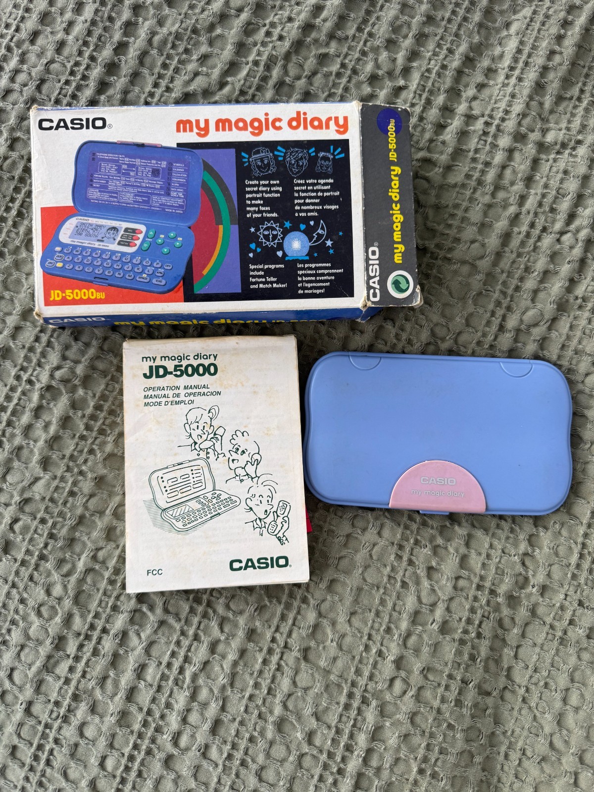CASIO - MY MAGIC DIARY JD-5000  | Working & Original Box | Vintage | Rare 90's