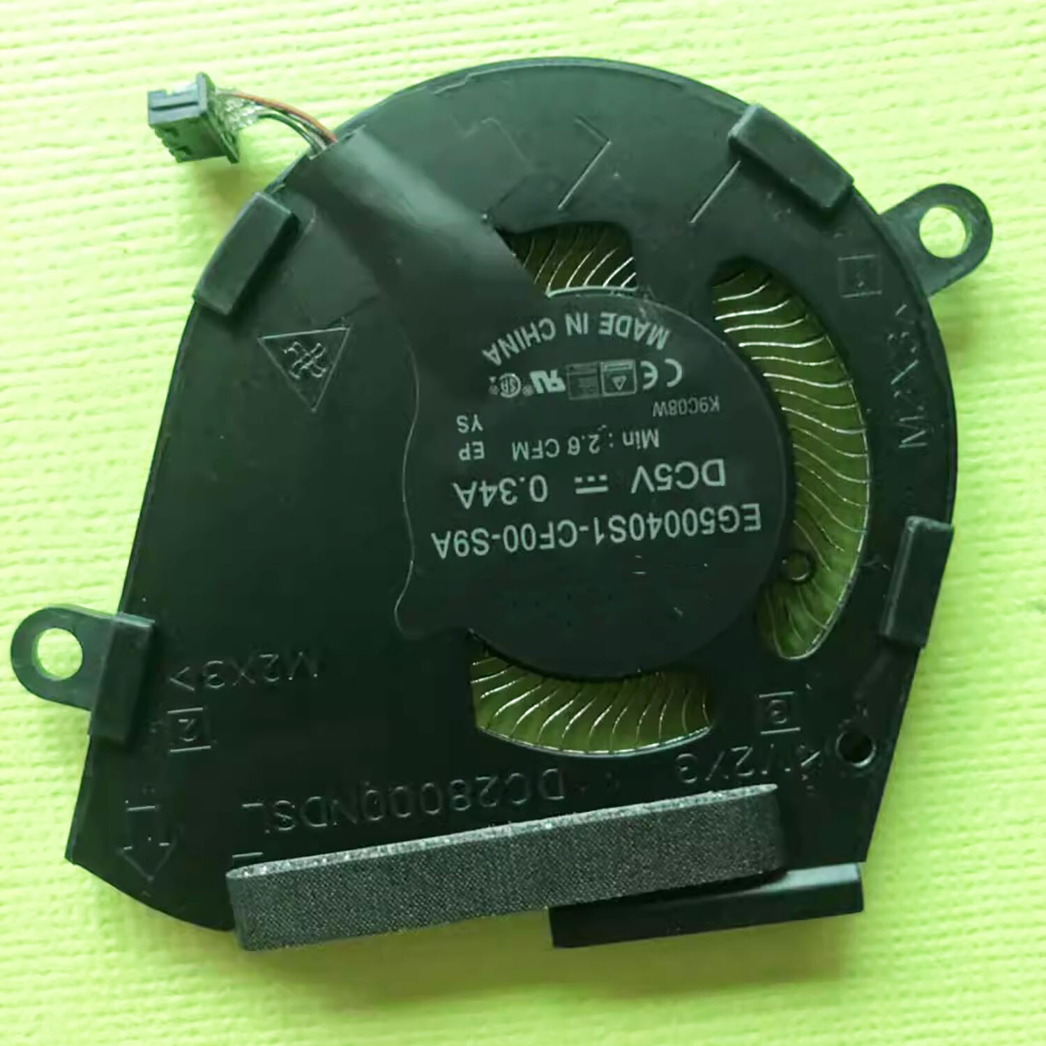 NEW CPU Cooling Fan For DELL latitude 7300 0866D6 radiator EG50040S1-CF00-S9A