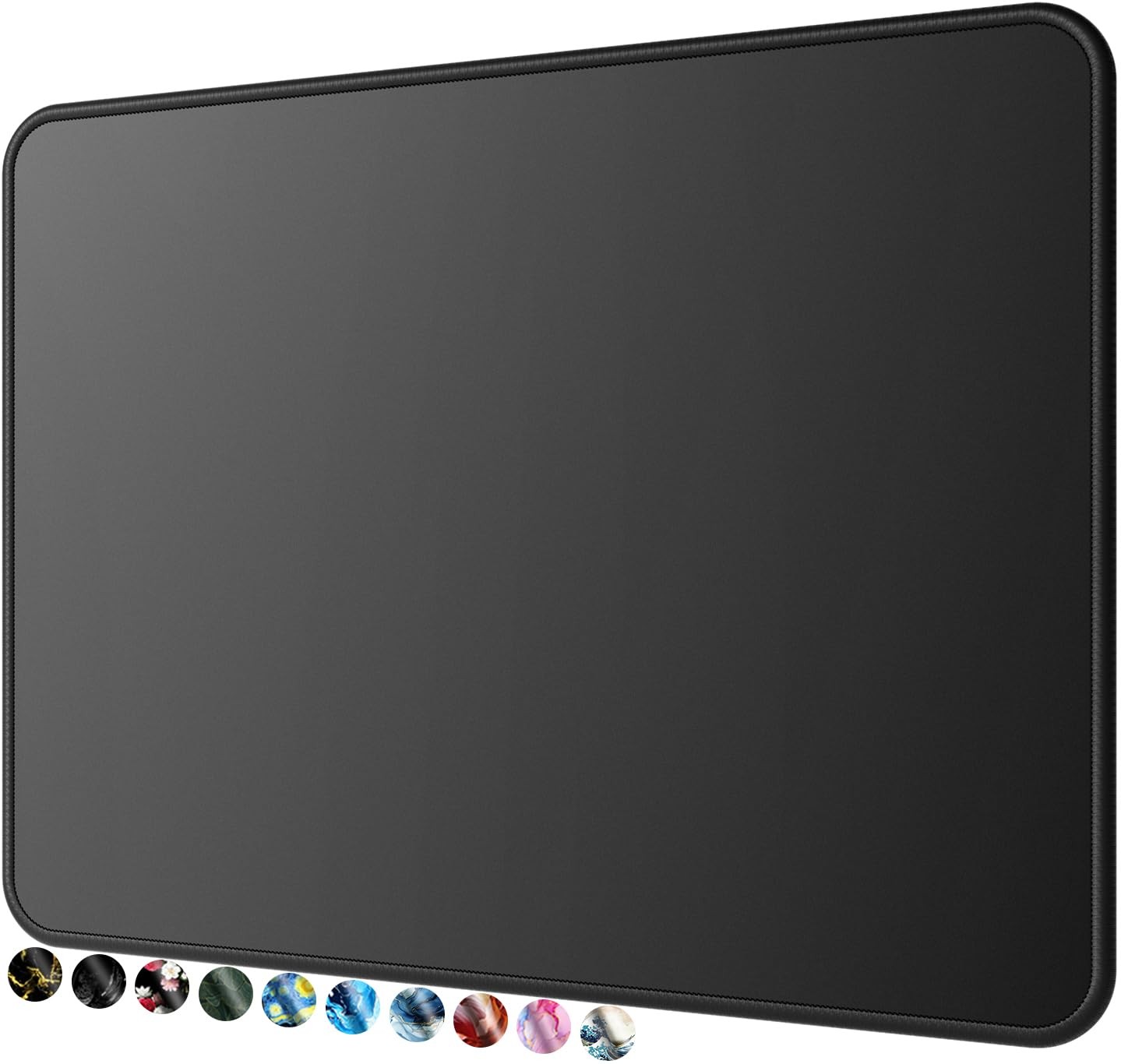 Large Gaming Mouse Pad 8.5” x 11”  Essential Office Desk Accessory, Black