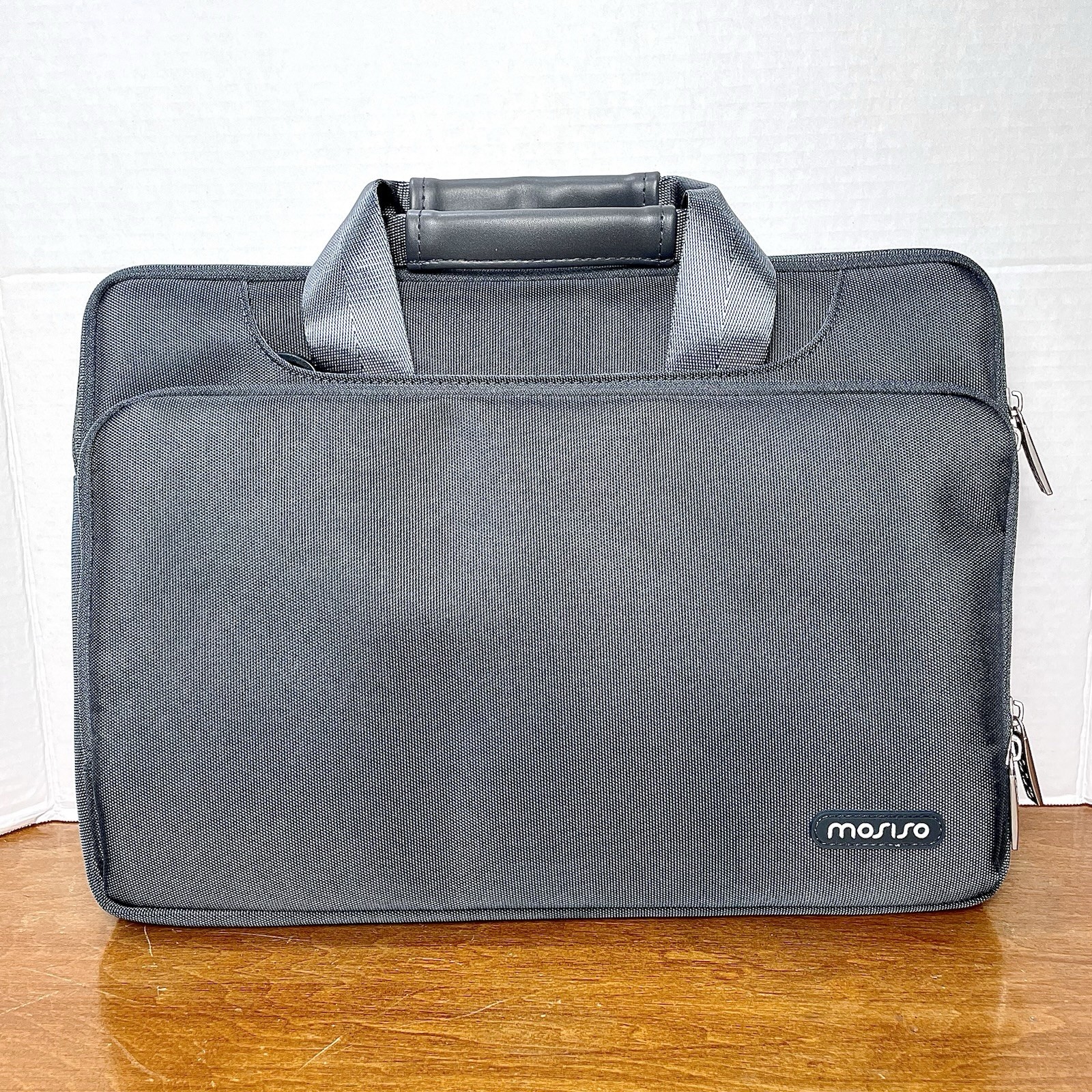 MOSISO 360 Protective Laptop Bag 13.3” Slate Gray MacBook Air Pro HP Dell NEW