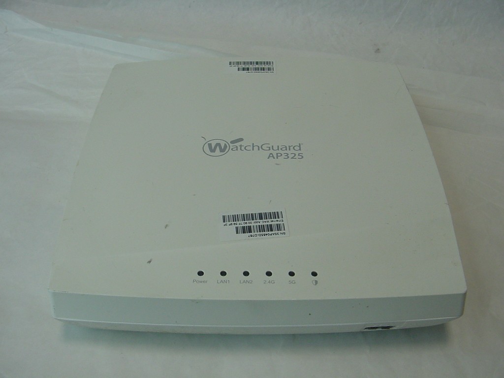 WATCHGUARD AP325 WIRELESS ACCESS POINT - NO BACKPLATE OR POWER CORD INCLUDED