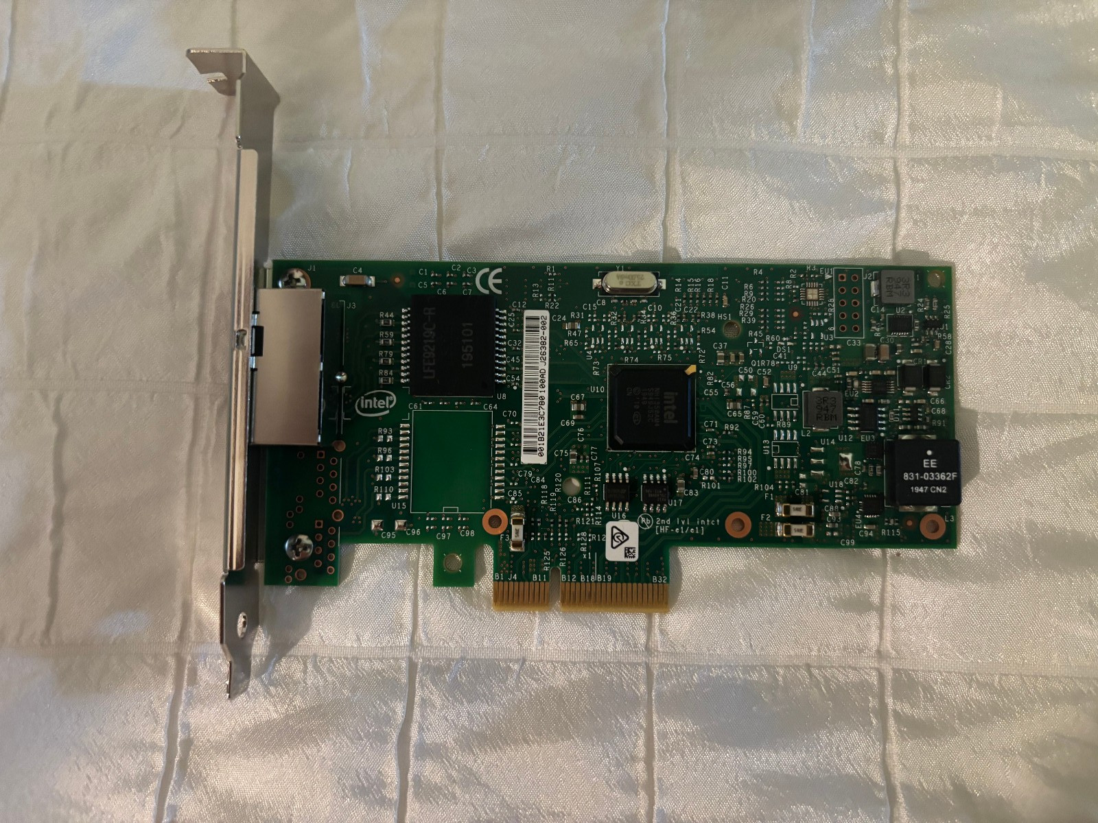 Original INTEL I350-T2 PCI EXPRESS x4 2 PORTS ETHERNET SERVER ADAPTER