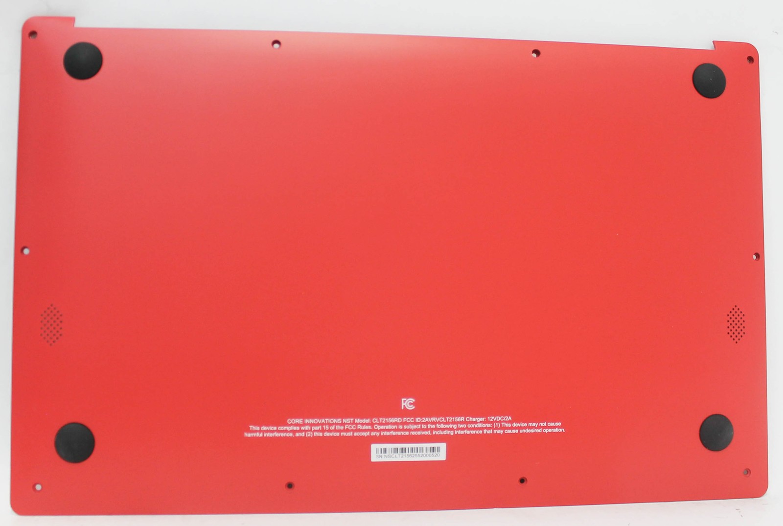 CLT2156RD-BASE CORE INNOVATIONS BOTTOM BASE COVER RED CLT2156RD "GRADE A"