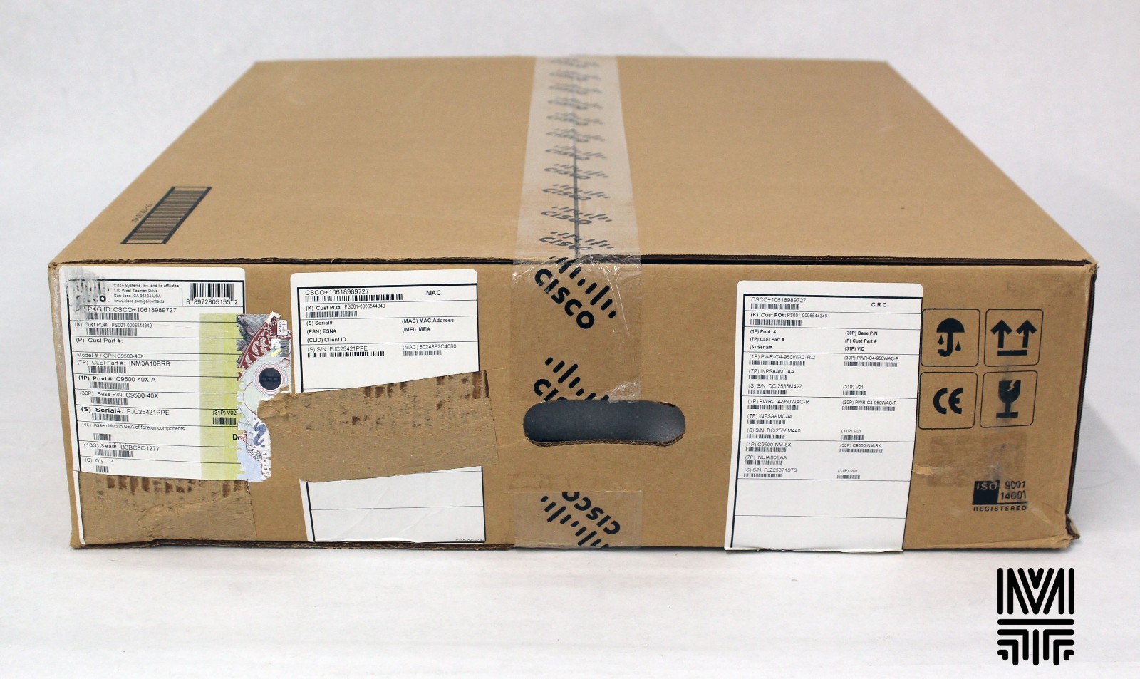 NEW Cisco C9500-40X-A Catalyst 9500 40-Port 10G Switch w/ C9500-NM-8X, DUAL AC
