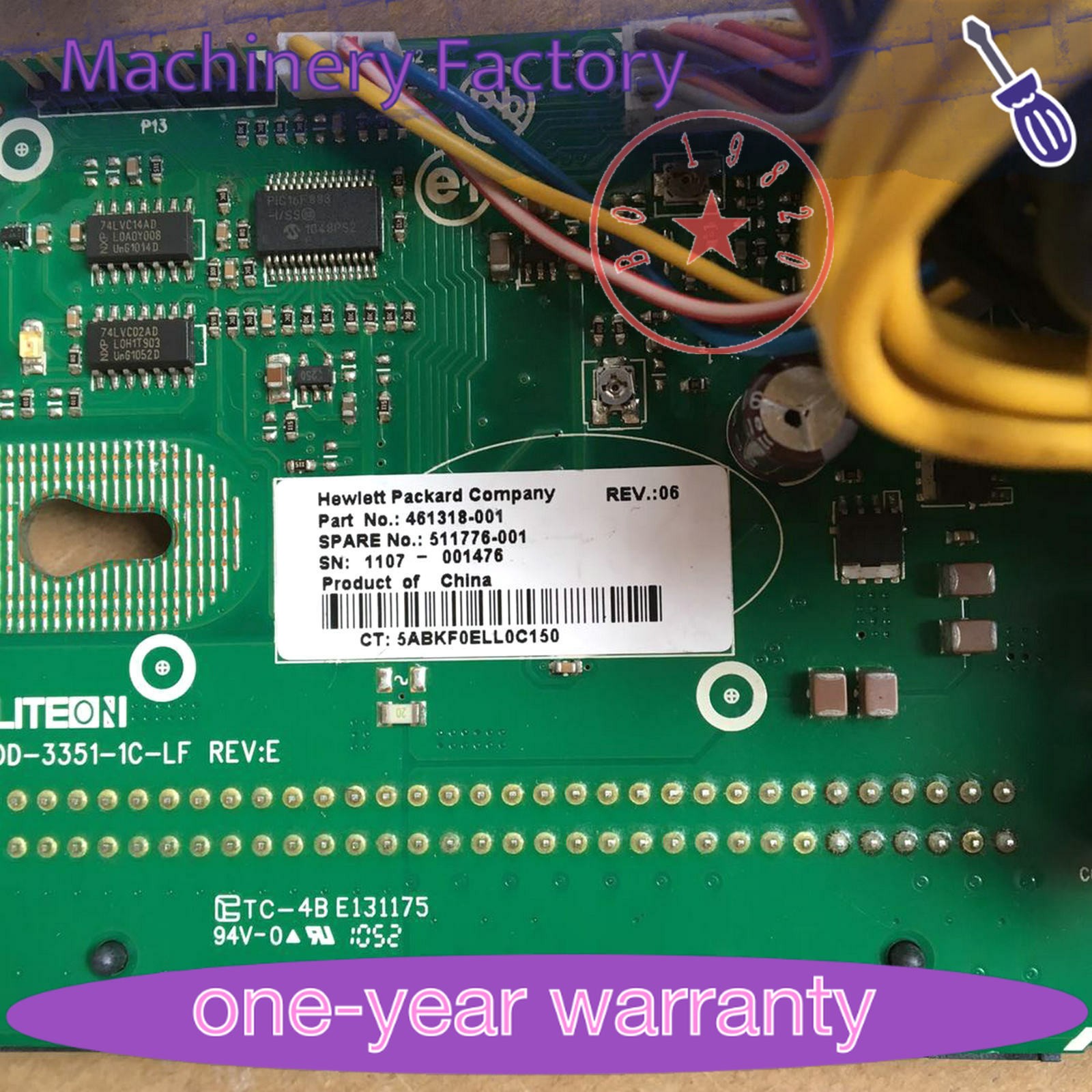 1pc HP Power Supply Backplane Board for ProLiant G6 ML350 511776-001 