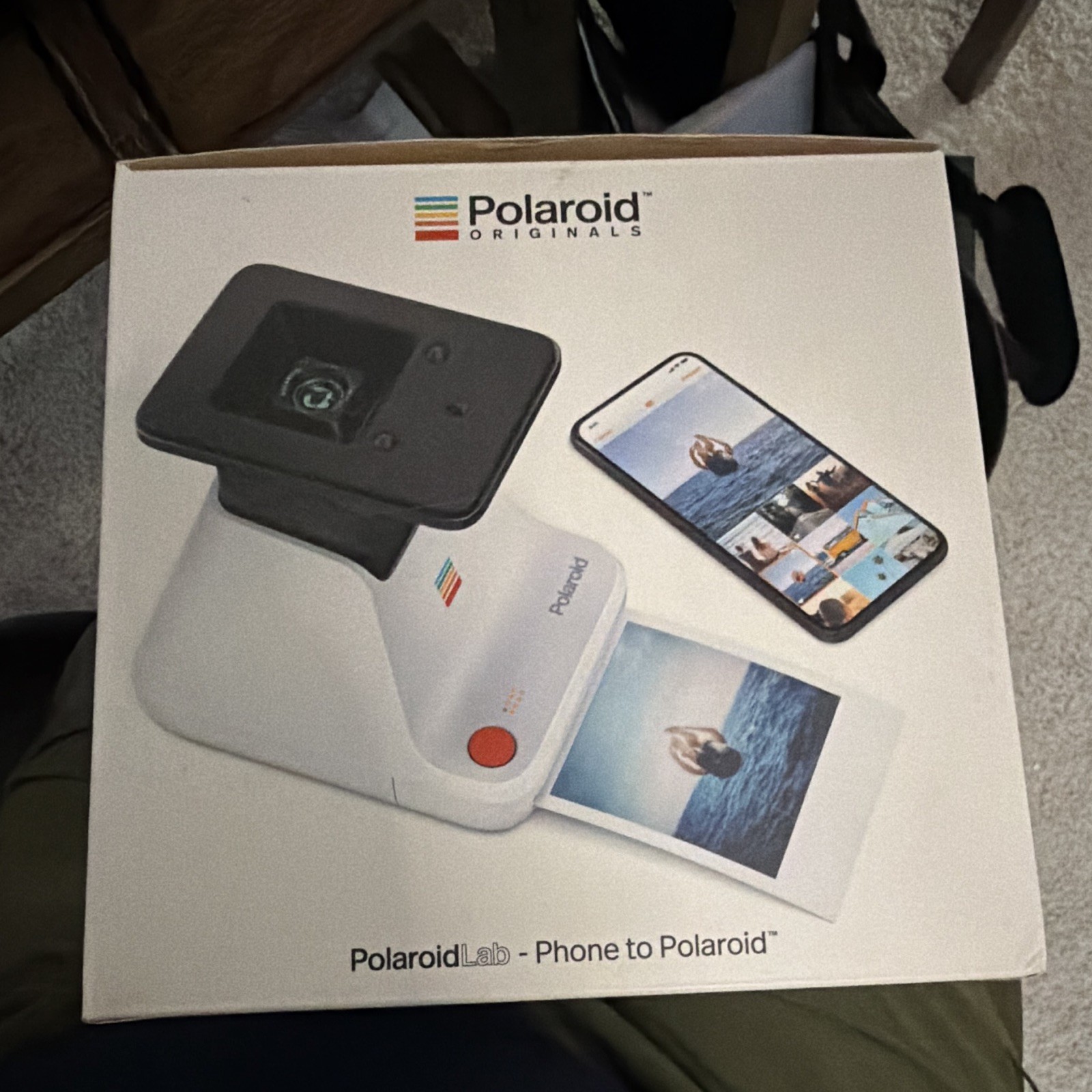 Polaroid Originals Polaroid Lab Phone Photo Printer Bluetooth Portable A6