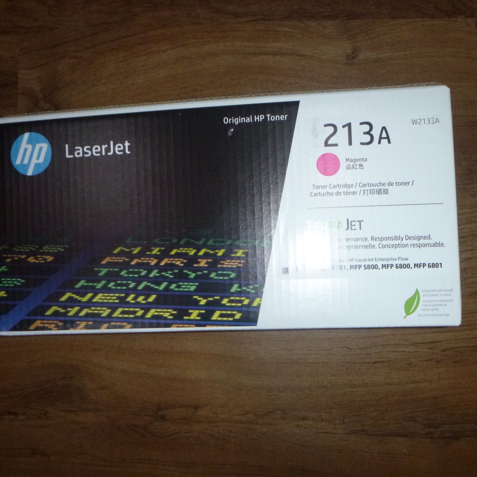 Genuine HP LaserJet 213A Magenta Toner Cartridge W2133A OEM *NEW* SEALED