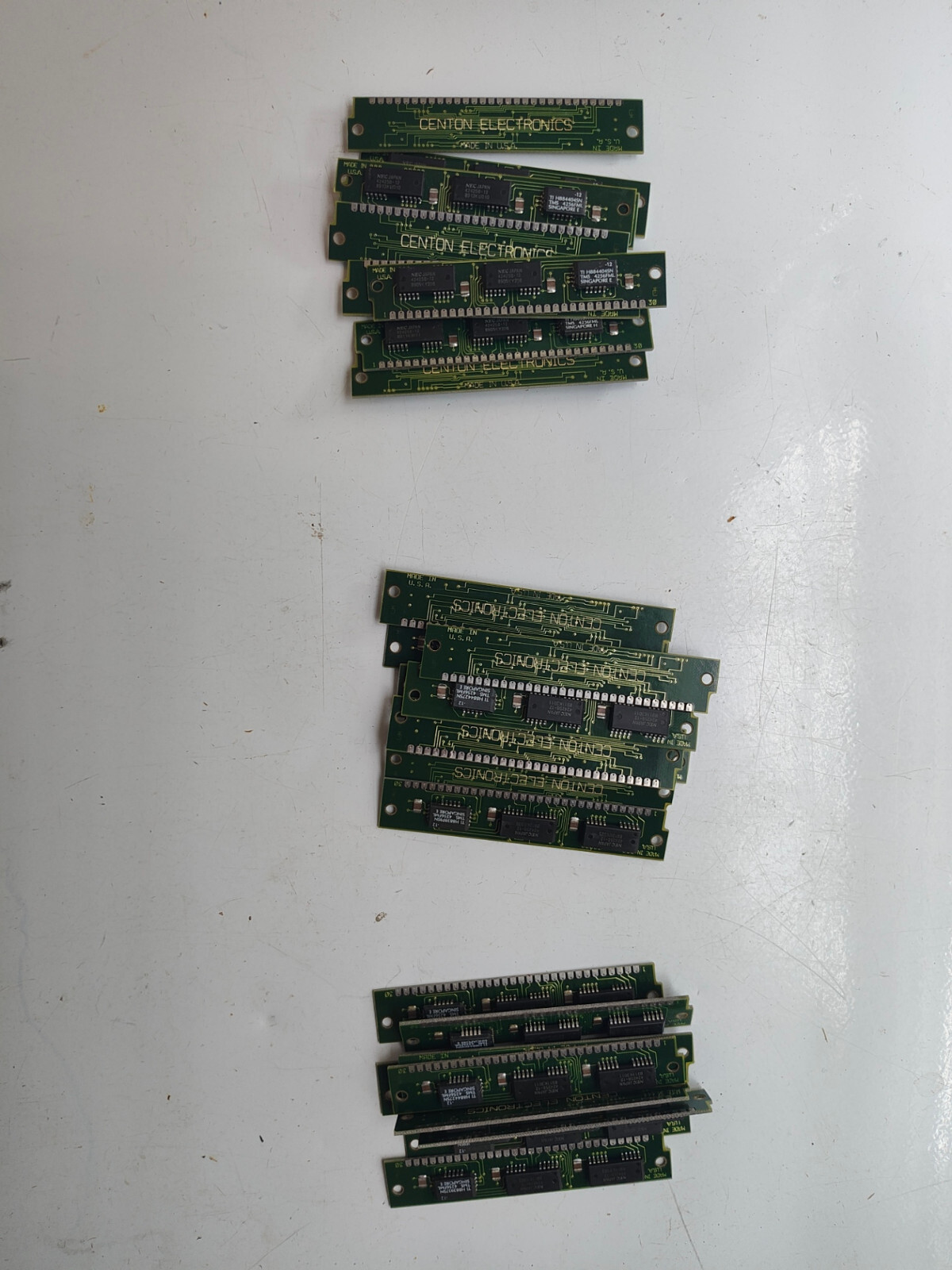 Set of (9) 256K x 9 30-pin SIMM Centon NEC made in USA new pulls tested working