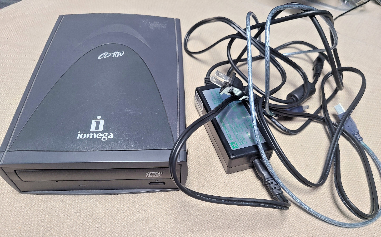 Iomega 31188300 CDRW55292EXT External CDRW Drive