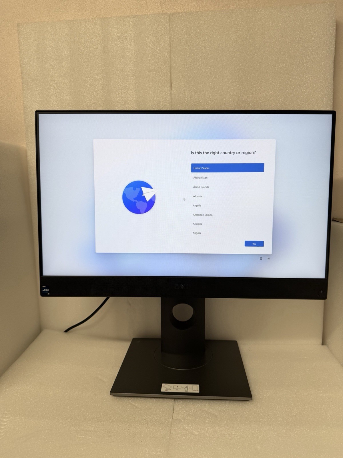 Dell Optiplex 7400 AIO Intel i7-12700 16GB Webcam 256GB NVMe WiFi