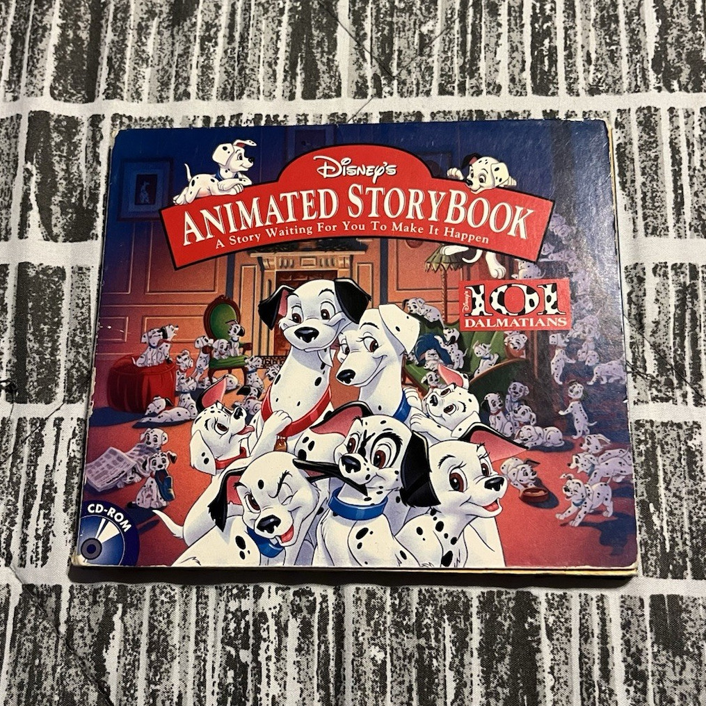 Disney Interactive Animated StoryBook 101 Dalmatians CD for Windows/Mac
