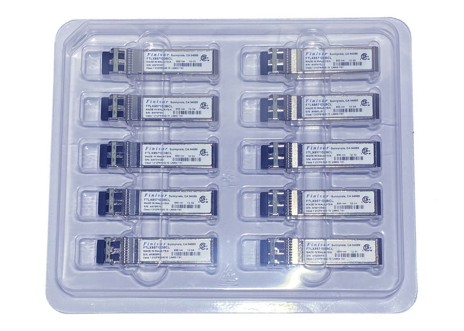 Netgear AXM761-10000S Compatible 10GBASE-SR SFP+ 850nm 300m Transceiver Module