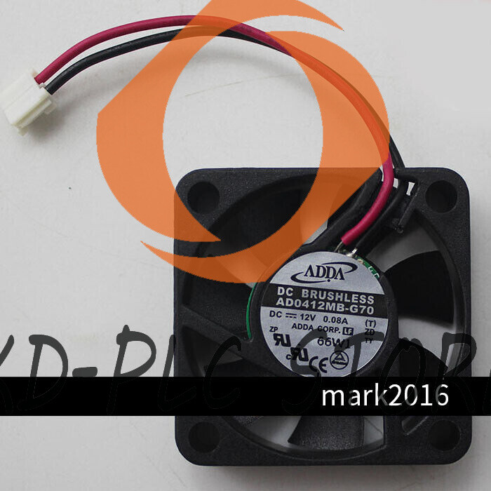 New ADDA AD0412MB-G70 4cm 40mm 40*40*10mm 0.08A 12V DC 2pin cooling fan