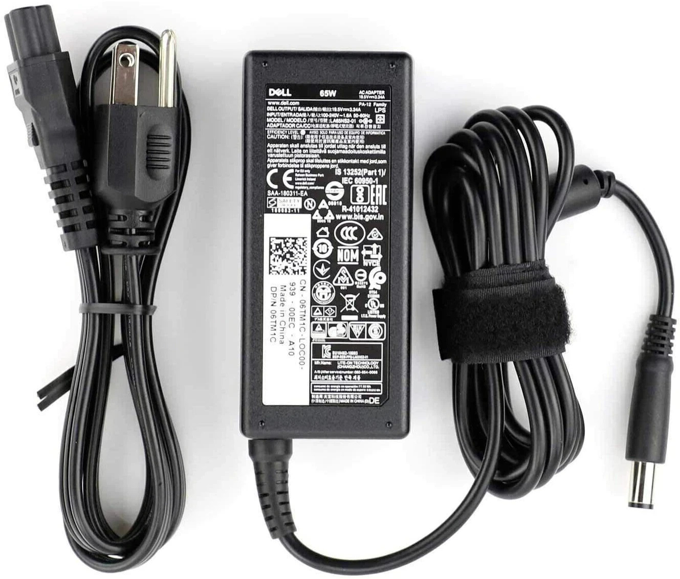 OEM DELL Genuine 65W PA12 6TM1C Adapter LA65NS2-01 Charger 7.4mm BIG TIP 6TFFF