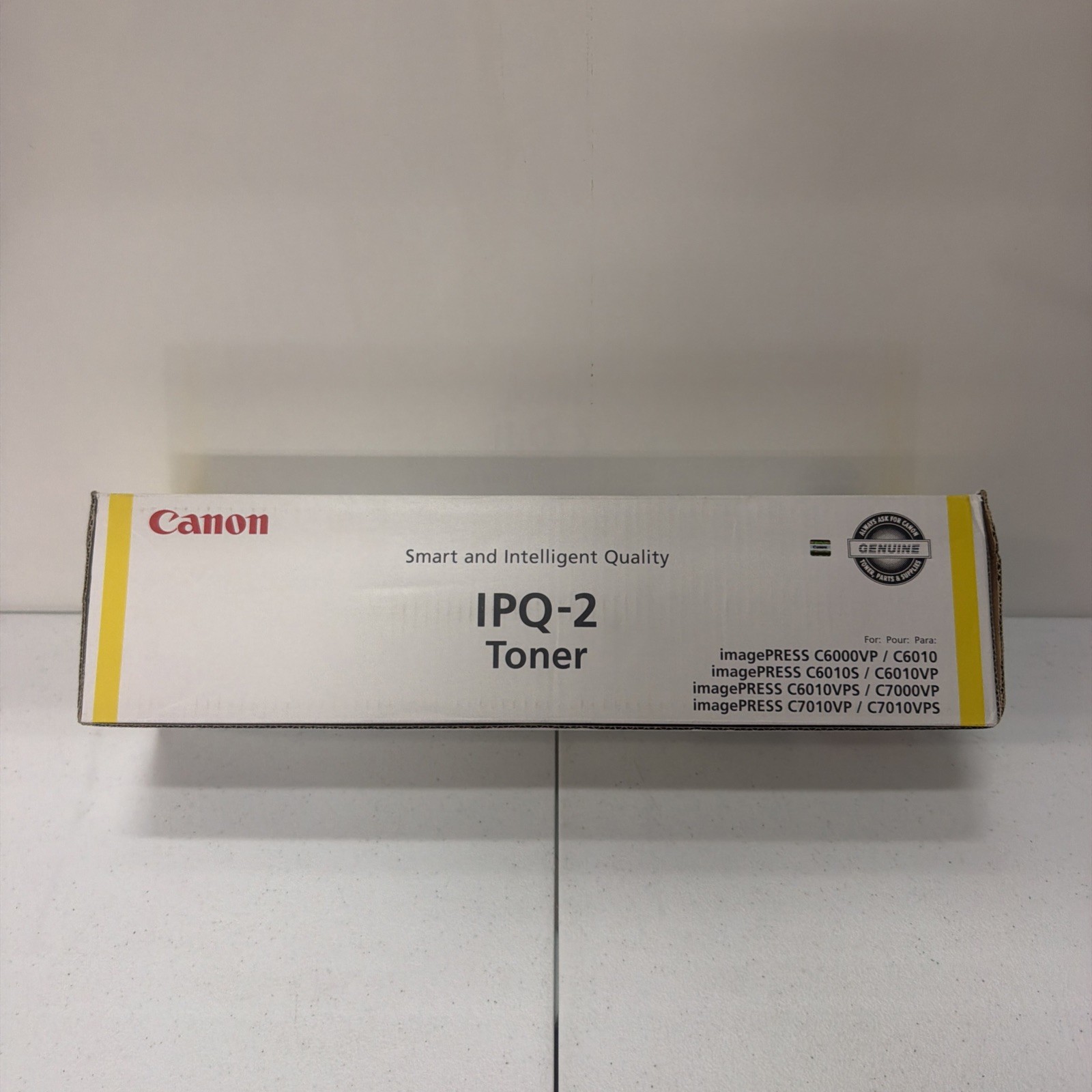 Genuine Canon IPQ-2 Yellow Toner Cartridge 0439B003AA 0439B003