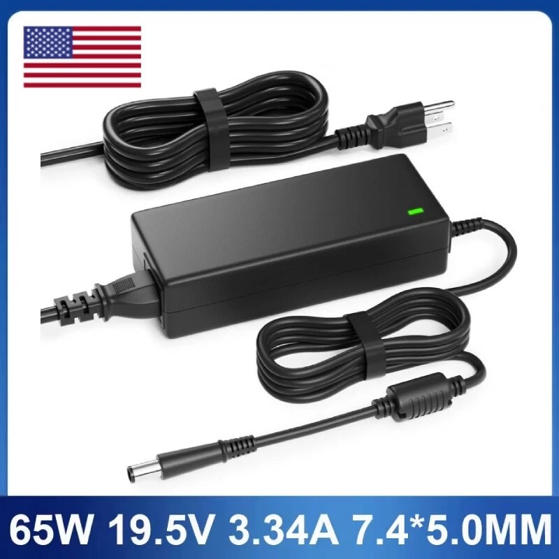 Charger For Dell Chromebook 11 CB1C13 CB1C13001 65W AC Adapter Power Supply Cord