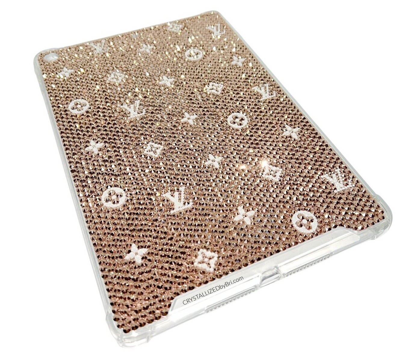 Bling iPad Case AUSTRIAN CRYSTAL Pro Air Custom Bedazzle LV Designer Personalize