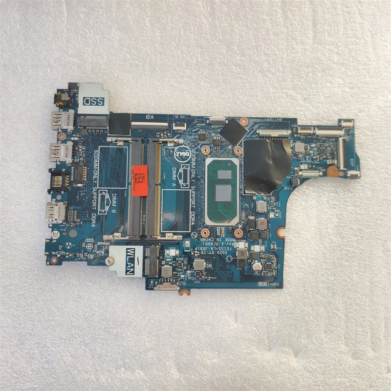 0790WT For Dell Inspiron 5493 5593 3493 3793 Motherboard LA-J081P i3-1005G1