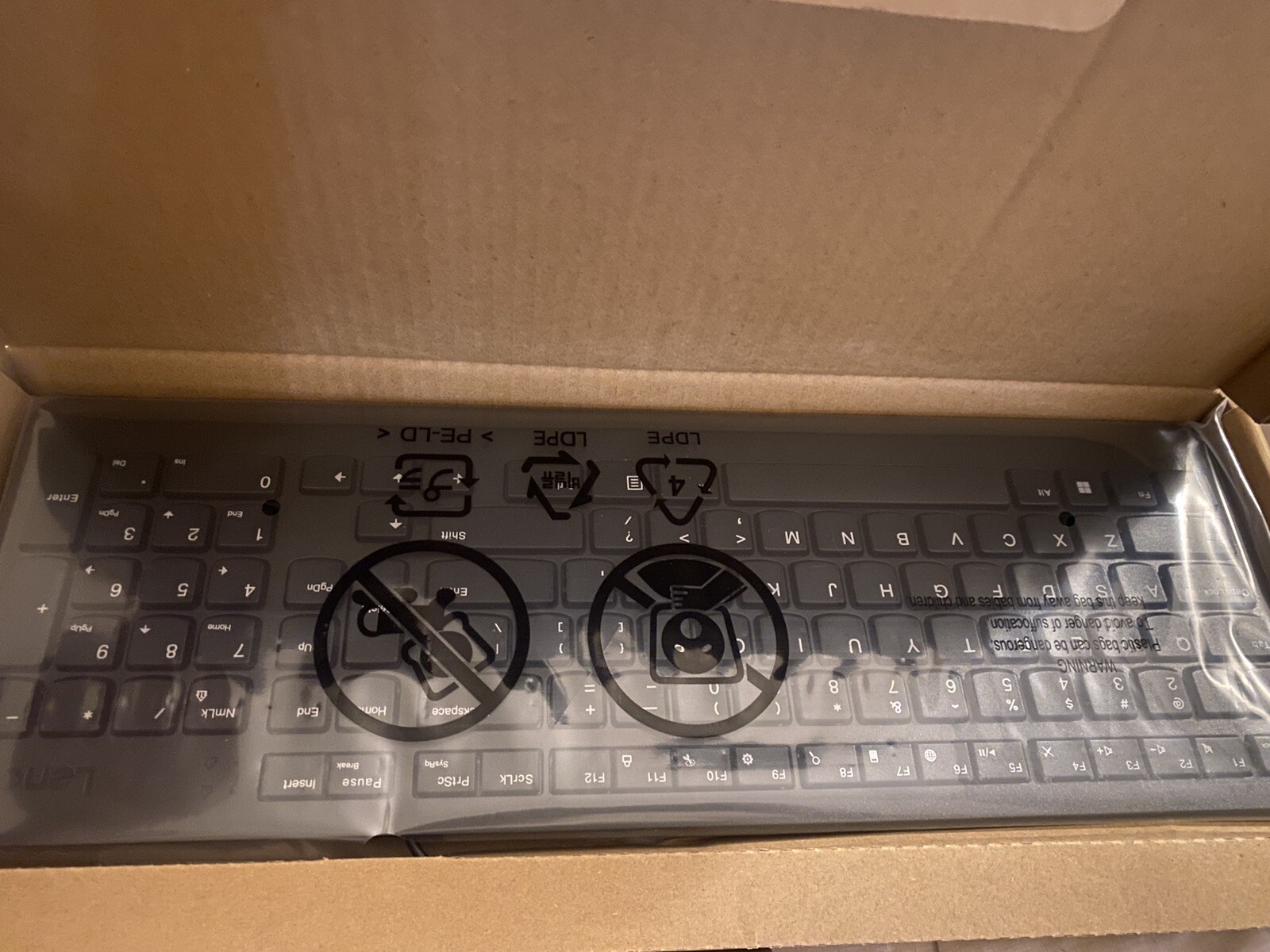 Lenovo Calliope USB Keyboard Gen2 with Mouse, Black Wired - 10Pack