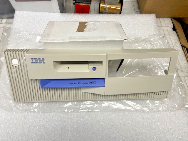 Rare Vintage Legacy IBM Original Front Face Plate for PC300GL Vintage Desktop